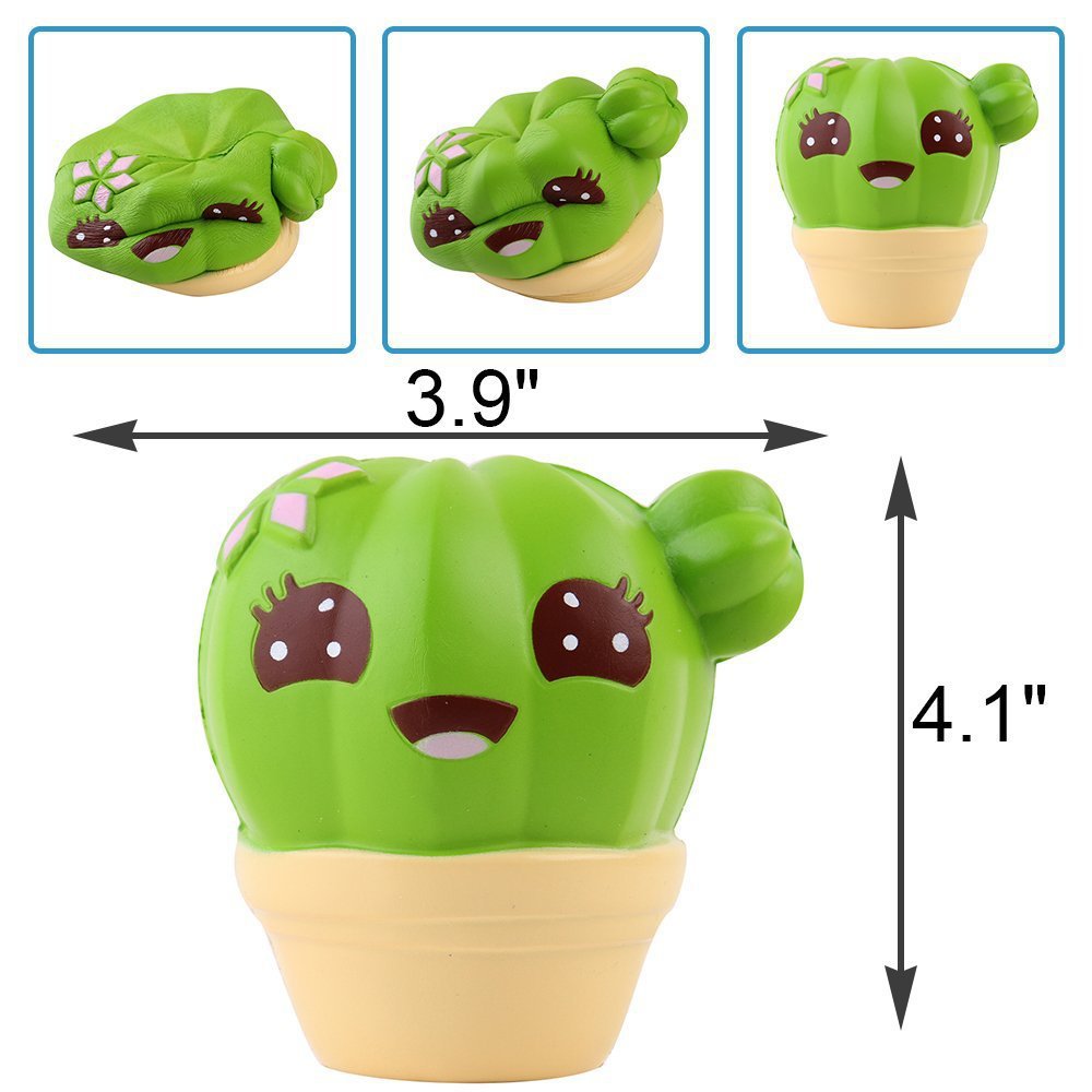 💫Wholesale Squishy PU Cactus Stress Relief Toy