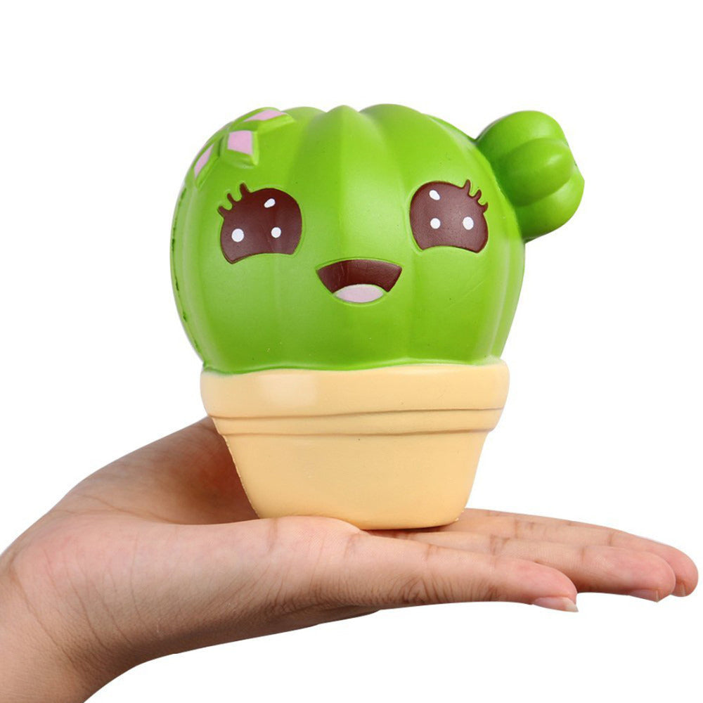 💫Wholesale Squishy PU Cactus Stress Relief Toy